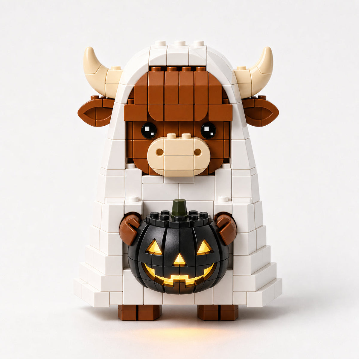 2026 Limited Edition--Scottish Highland Cow Bagpiper Brick Set
