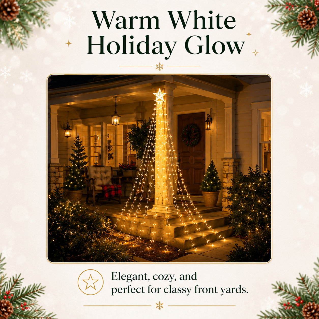 ✨Warm White Holiday Glow✨
