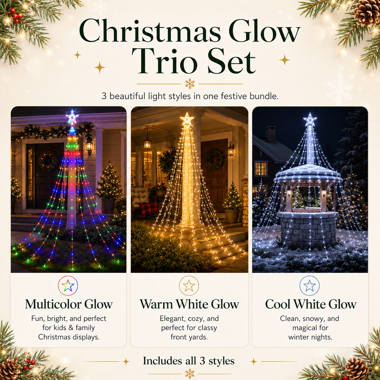 🔥Christmas Glow Trio Set🔥