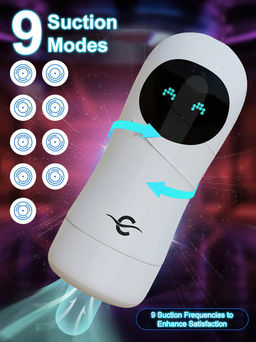 【Discreet Delivery】-Smart Suction & Stroke Device – Fully Automated for Effortless Enjoyment