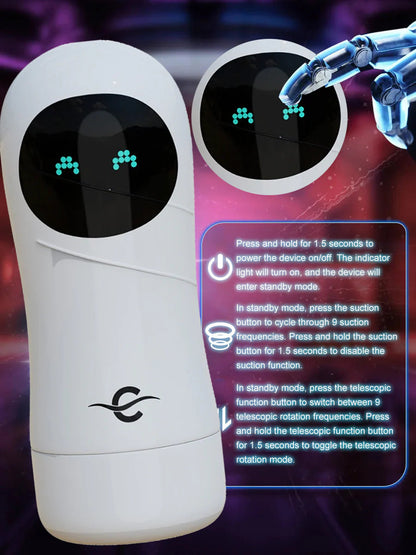 【Discreet Delivery】-Smart Suction & Stroke Device – Fully Automated for Effortless Enjoyment